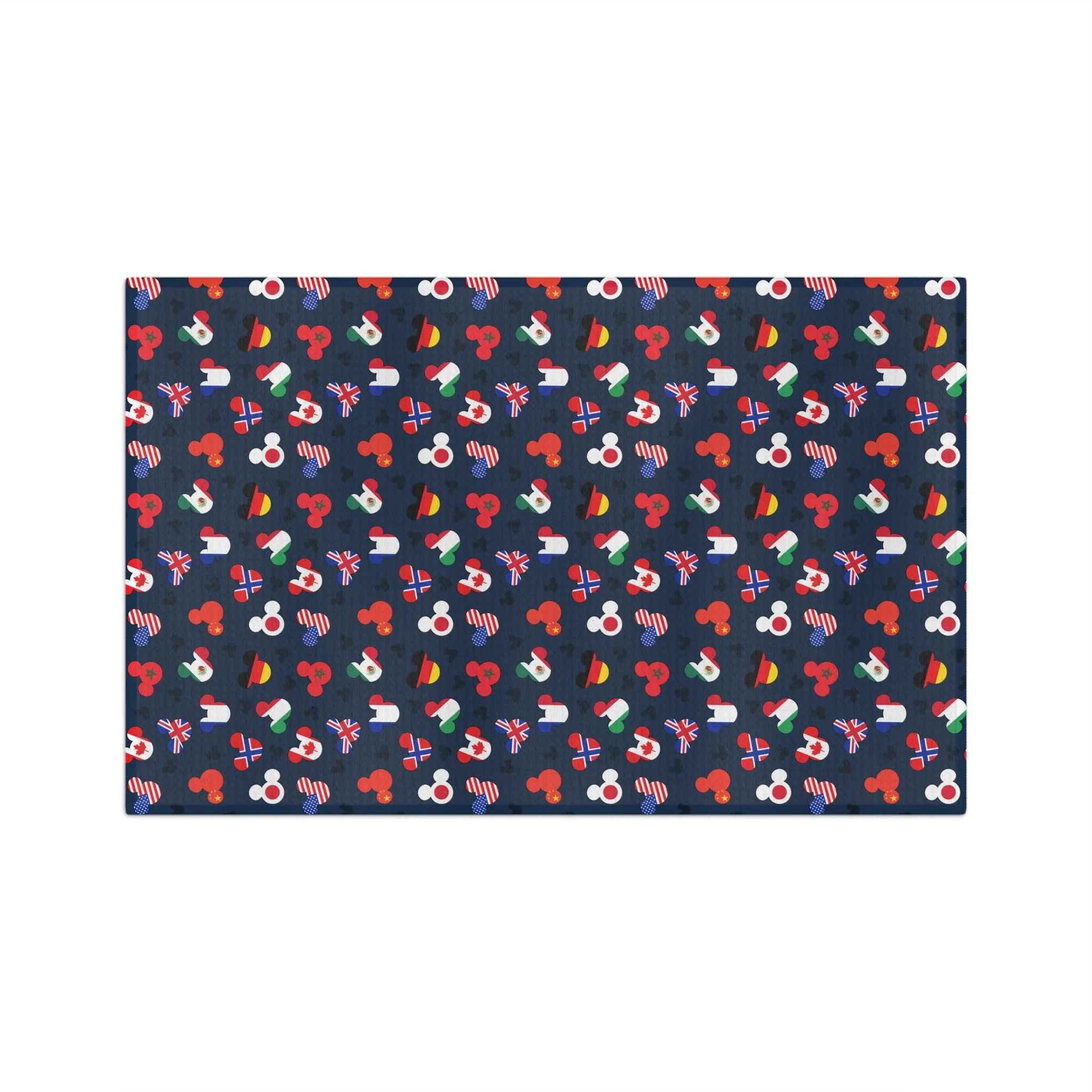 Mickey Flags Microfiber Athletic Towel