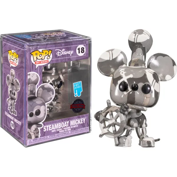 Mickey Mouse - Steamboat Willie (Artist) US Exclusive Pop! Vinyl