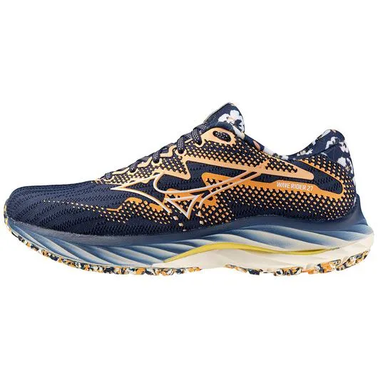 Mizuno | Wave Rider 27 Roxy | Women's | Naval Academy/White