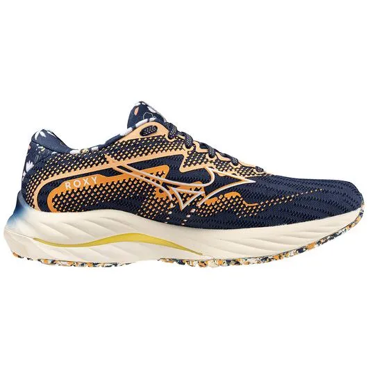 Mizuno | Wave Rider 27 Roxy | Women's | Naval Academy/White