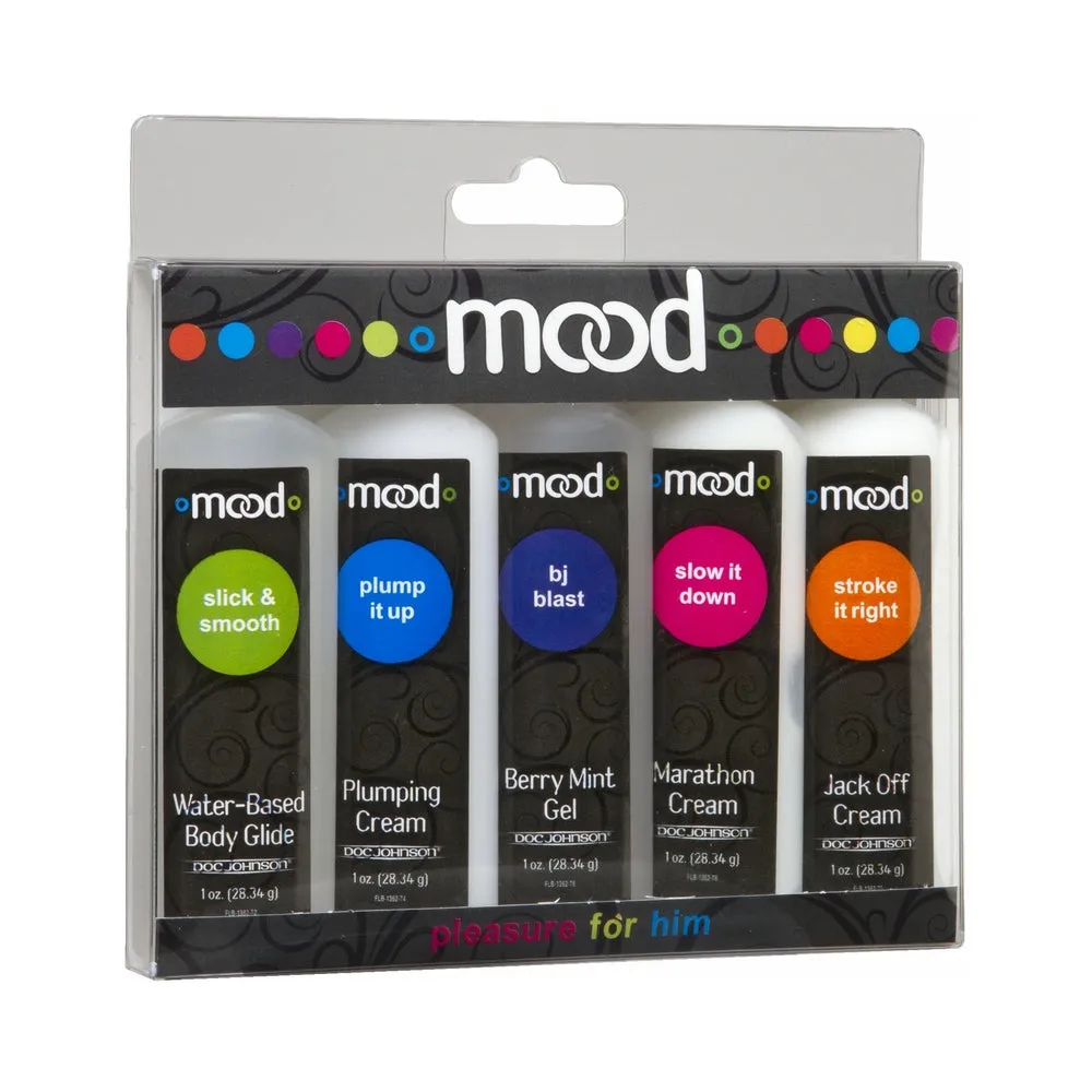 Mood Pleasure For Him 5 Pack 1 oz Bottles