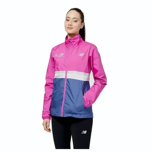 New Balance London Marathon Jacket (Women's) - Magenta pop