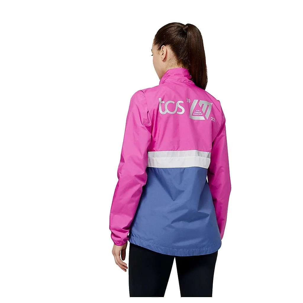 New Balance London Marathon Jacket (Women's) - Magenta pop