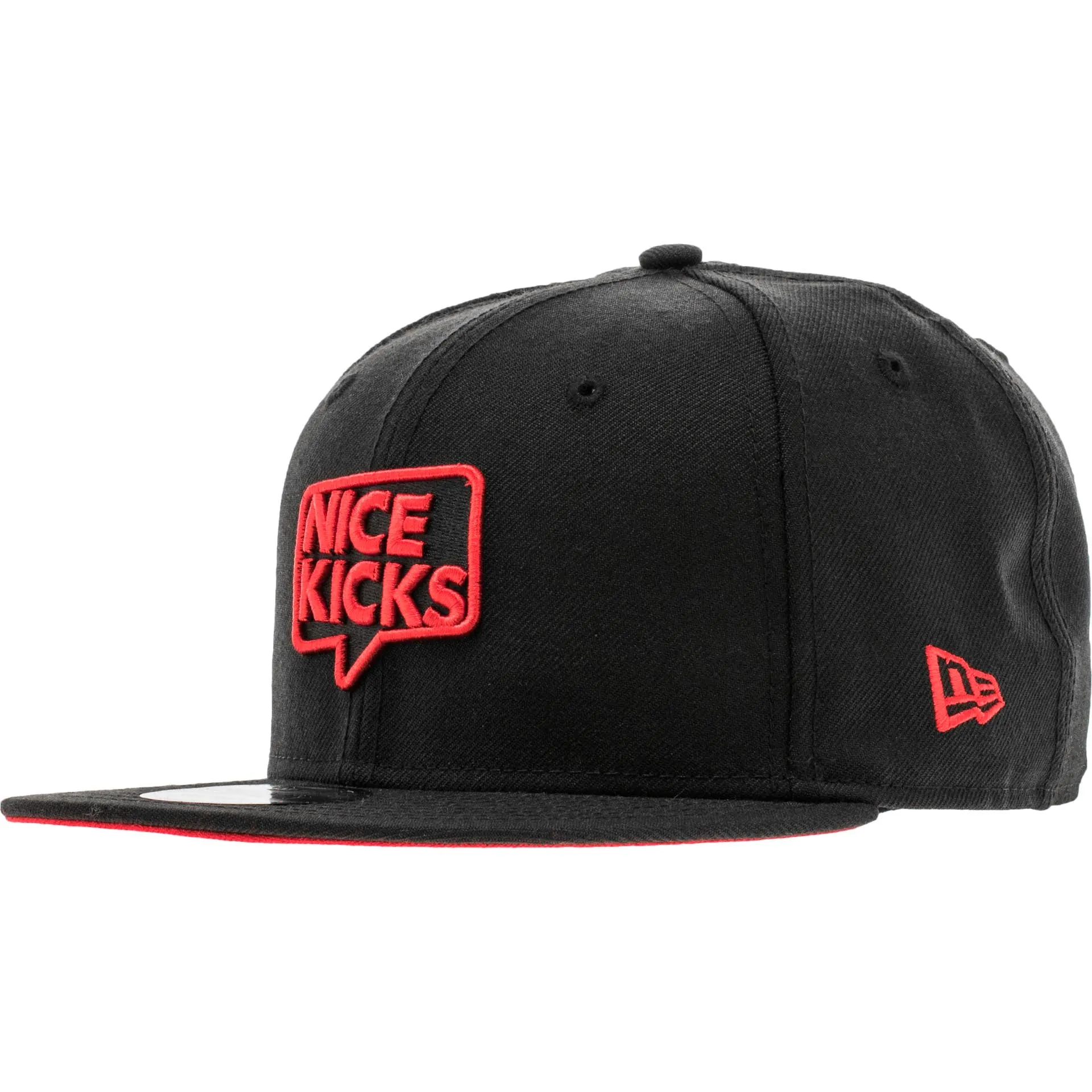 New Era X Nice Kicks 9Fifty Snapback Hat - Black/Red