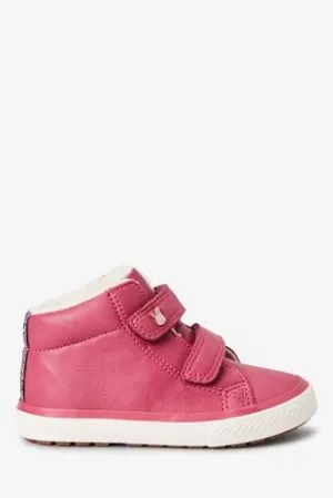 Next Touch Fastening High Top Trainers, Younger girls