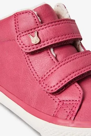 Next Touch Fastening High Top Trainers, Younger girls