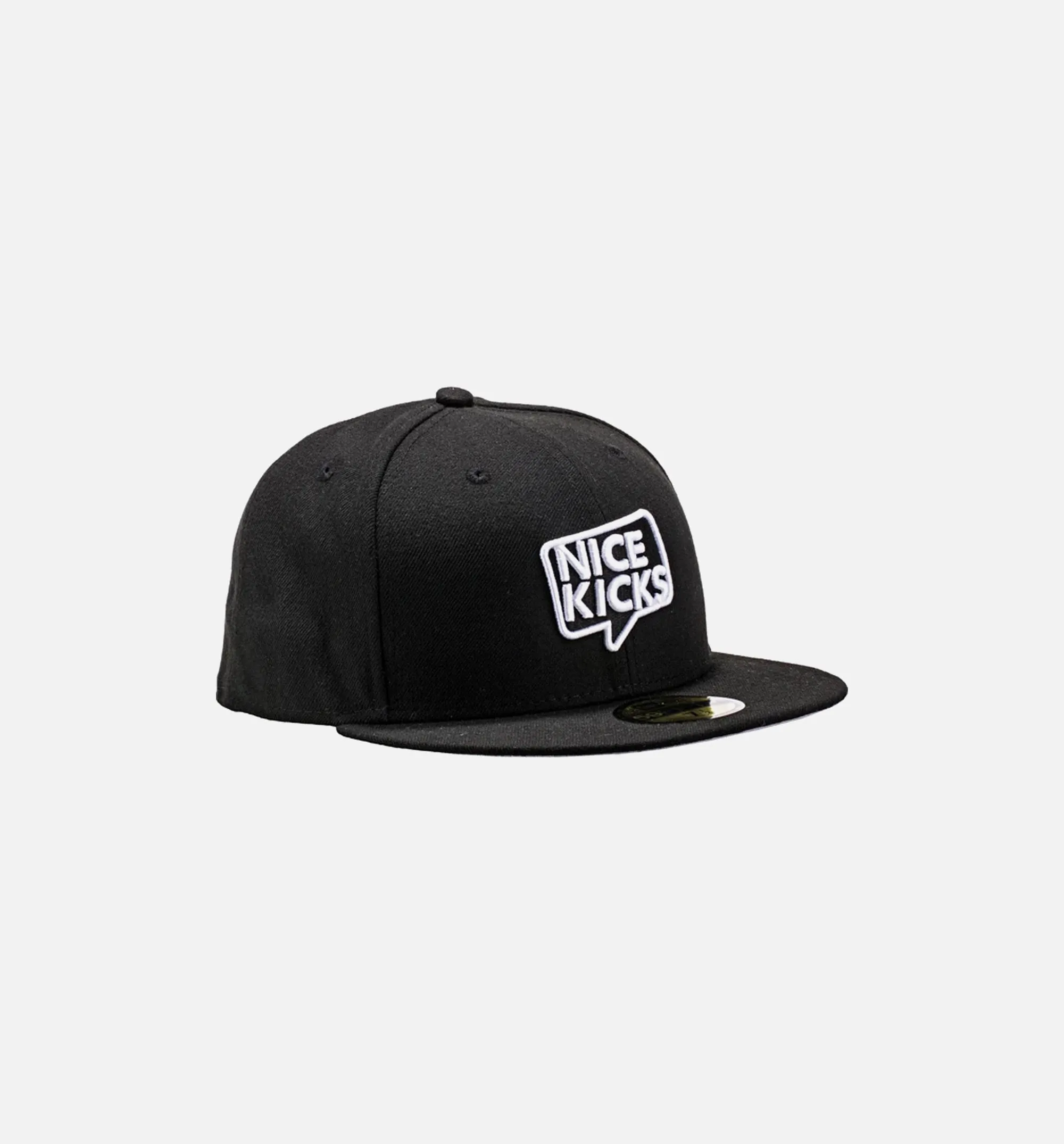 Nice Kicks X New Era Fitted Hat - Black/White