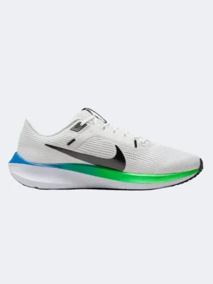 Nike Air Zoom Pegasus 40 Men Running Shoes White/Green/Black