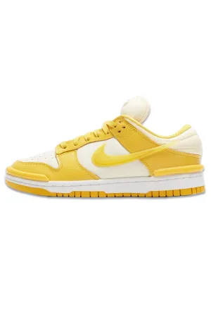 Nike Dunk Twist Low Trainers In Vivid Sulphur And Coconut Milk