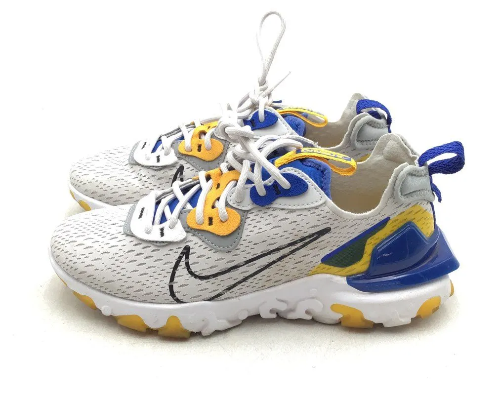 Nike Women's React Vision CI7523-006 White Athletic Shoes - Size 8
