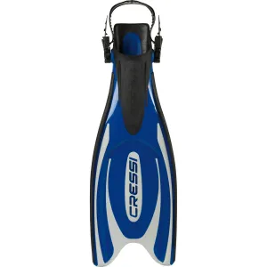 Open Box Cressi Frog Plus Open Heel Fins - Blue-XSmall / Small