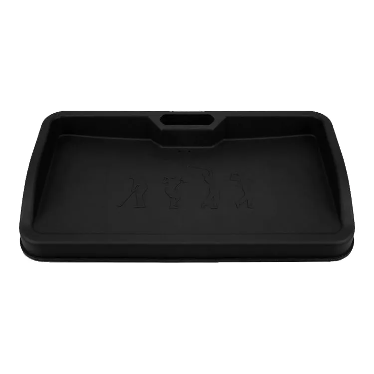 PGM Golf Service Box with Phone Stand, Capacity: about 100 Balls(Color:Black Size:Character Pattern)