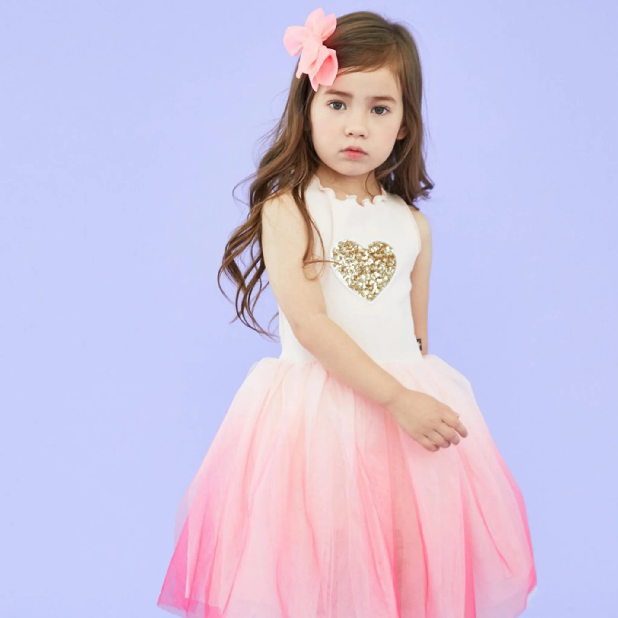 PH Heart Gra Tutu Dress