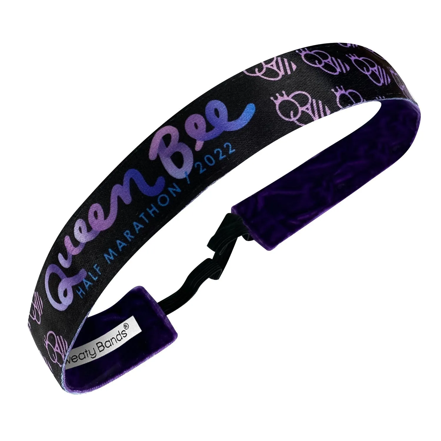 Queen Bee | Black, Purple | 1 Inch