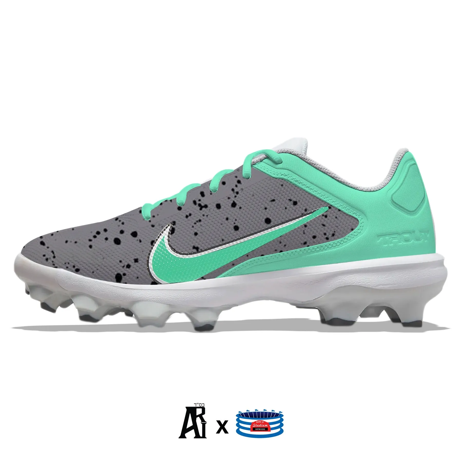 "Mint Cement" Nike Force Trout 8 Pro MCS Cleats