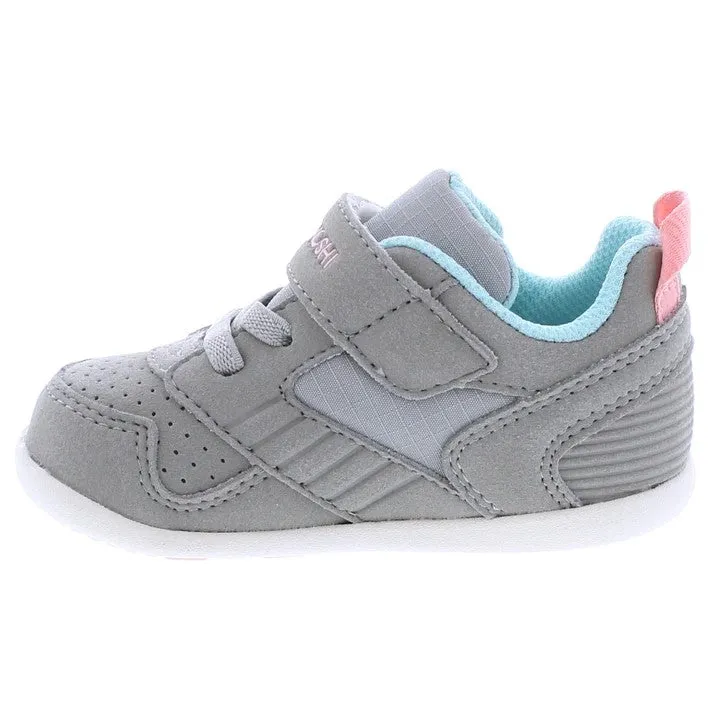 Racer Baby Athletic Trainer - Grey/Pink