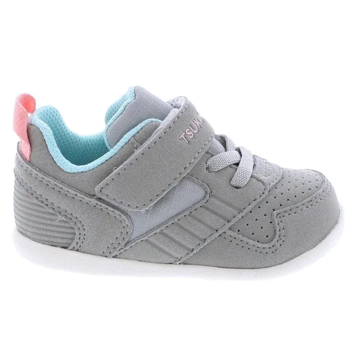 Racer Baby Athletic Trainer - Grey/Pink