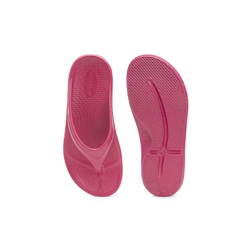 RedTape Women Magenta Sliders