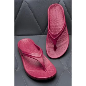 RedTape Women Magenta Sliders