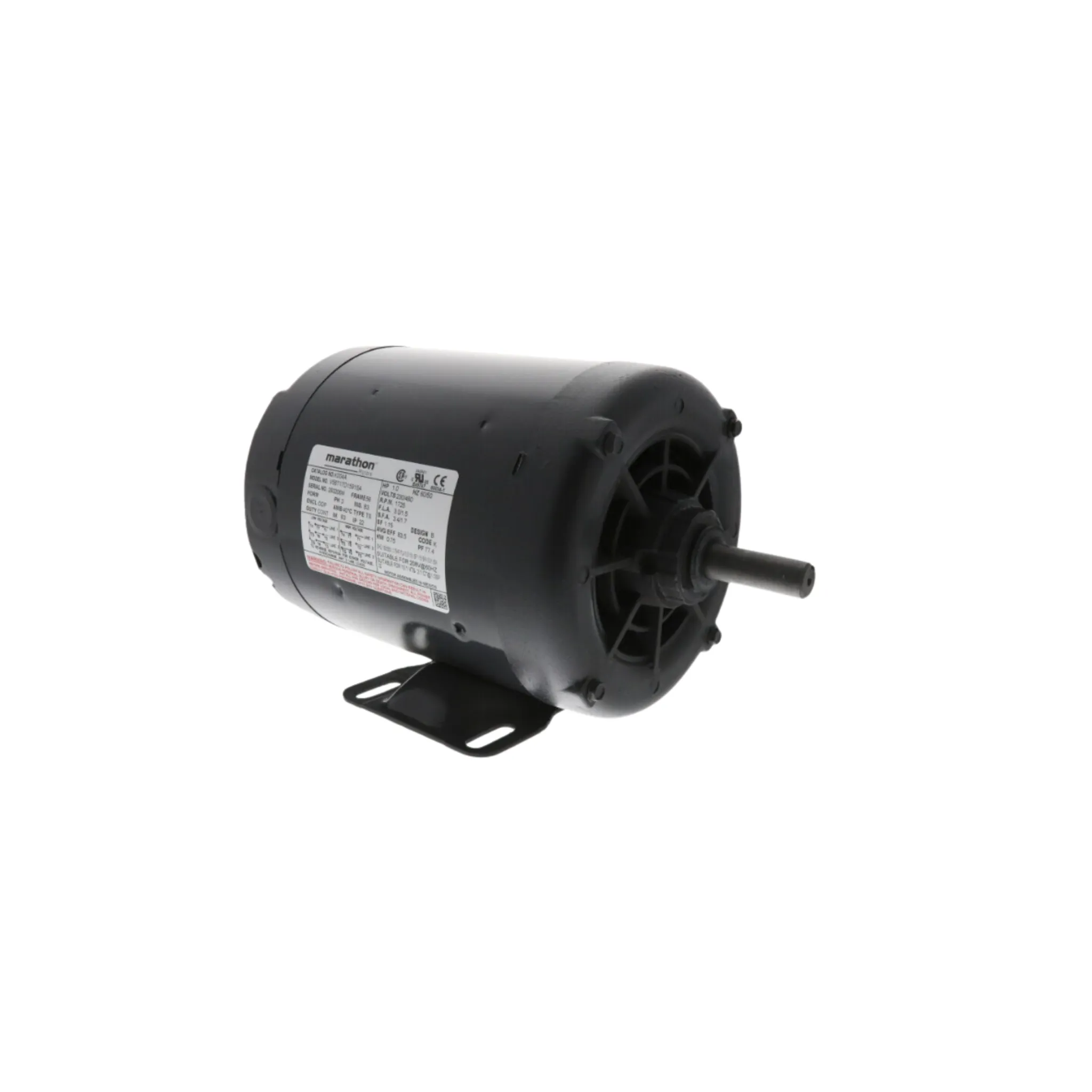 Regal Rexnord - Marathon K004A 230/460V Input Voltage, 1HP, 60 Hertz, 1800RPM Rotation Speed, 1 Speed, 3 Phase, Motor