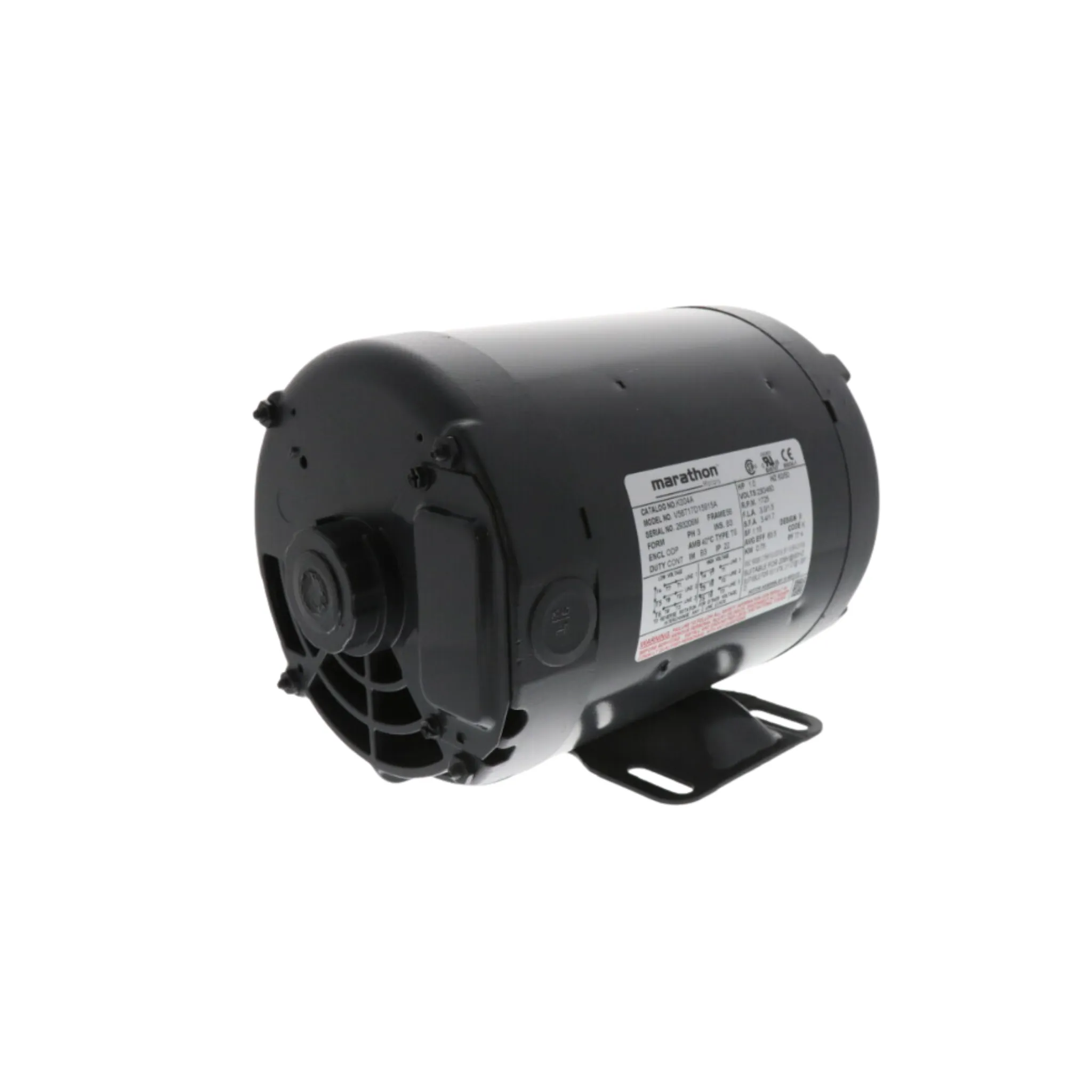 Regal Rexnord - Marathon K004A 230/460V Input Voltage, 1HP, 60 Hertz, 1800RPM Rotation Speed, 1 Speed, 3 Phase, Motor