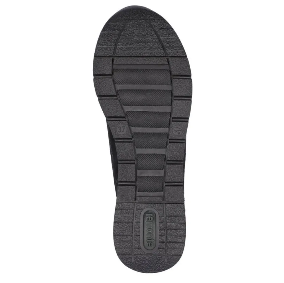 Remonte R6700-03 Black Combination Trainers