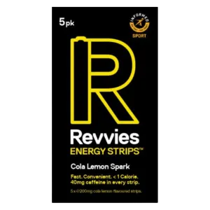 Revvies Energy Strips - 40mg Caffeine - Cola Lemon Spark