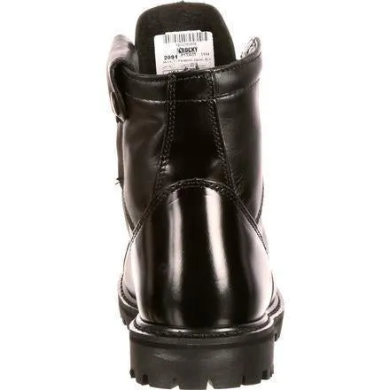 Rocky Men's Side Zipper Jump Duty Boot - Black - FQ0002091