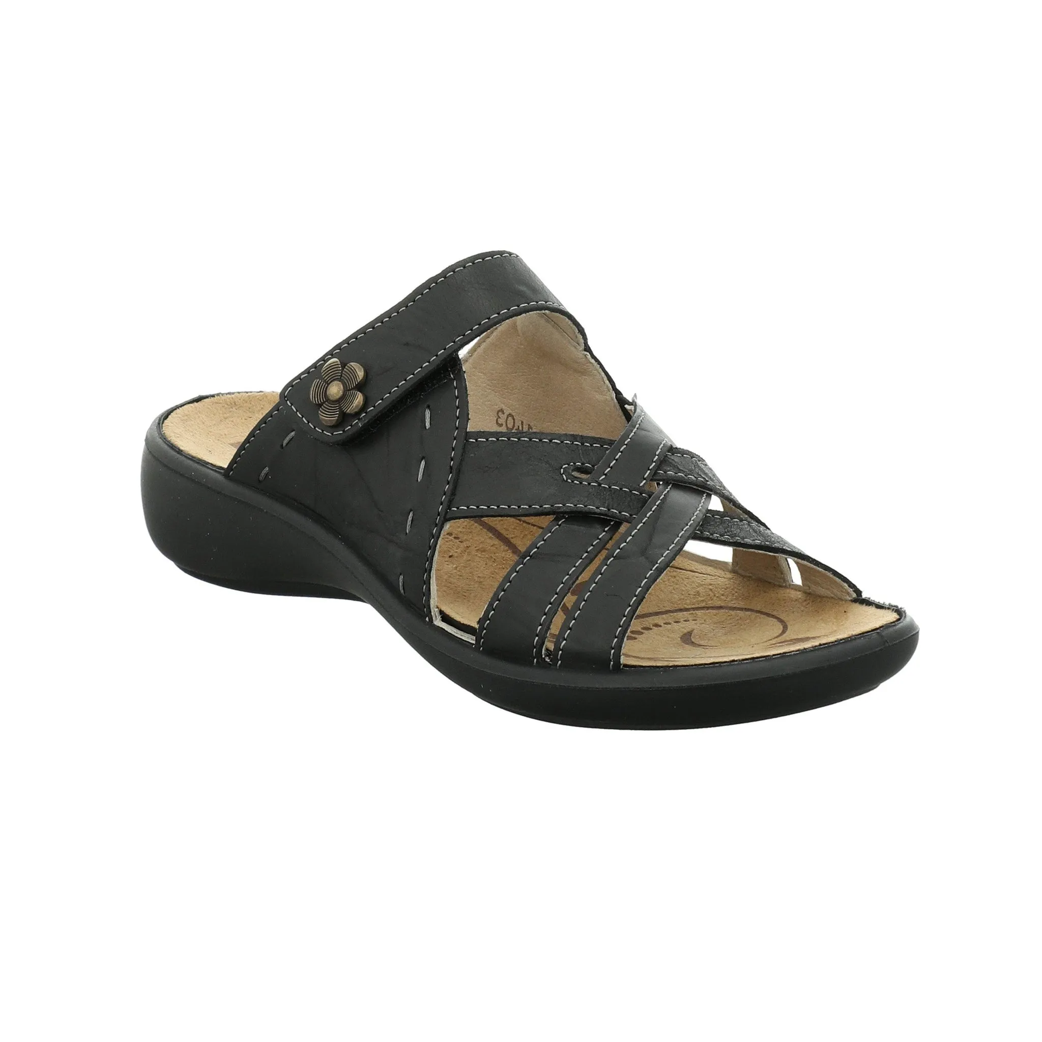 Romika Ibiza 99 Sandal in Platin, Hibiscus, Camel, Black & Dark Blue