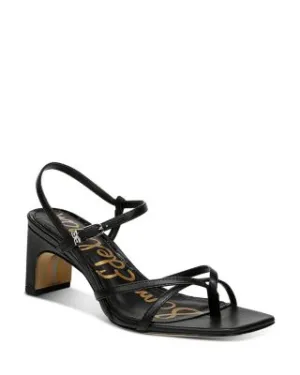 SAM EDELMAN - HIMENA LEATHER SANDALS **FREE SHIPPING**