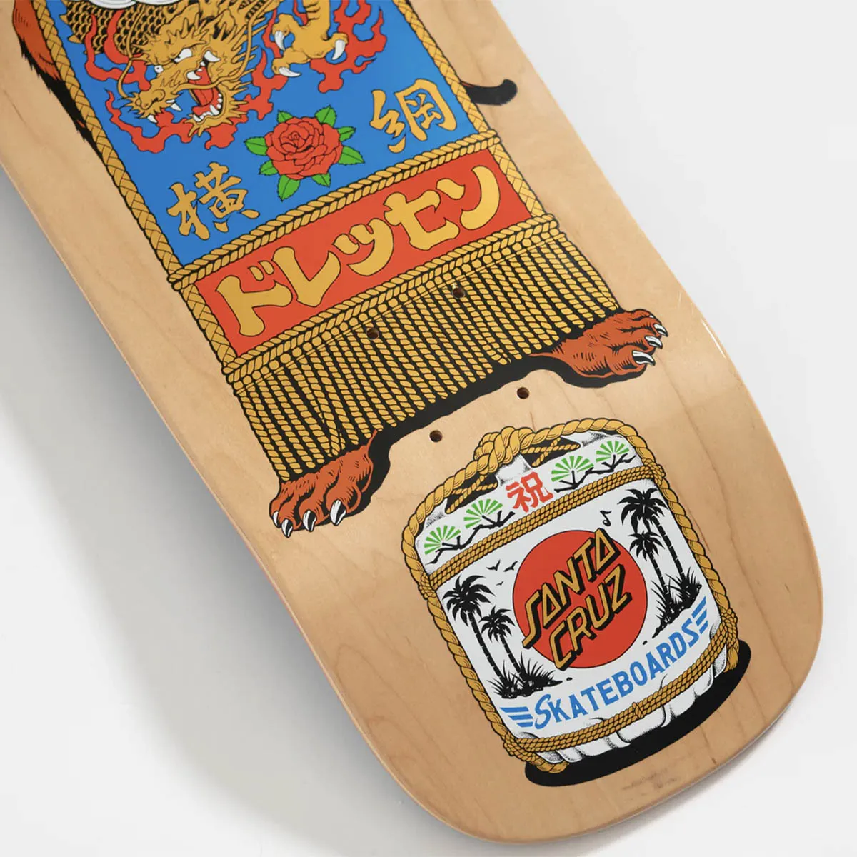 Santa Cruz - Eric Dressen Sumo Dog 9.3 Skateboard Deck