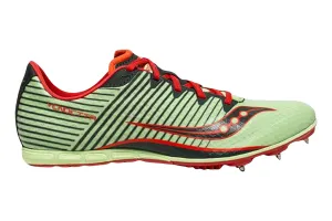 Saucony Vendetta 2 B Light Green/Red Womens