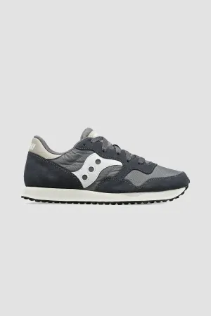 Saucony Women's DXN Trainer in Dark Grey/Beige