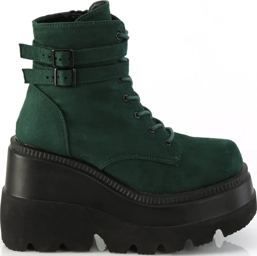 SHAKER-52 [Emerald] | PLATFORM BOOTS [IN STOCK]**