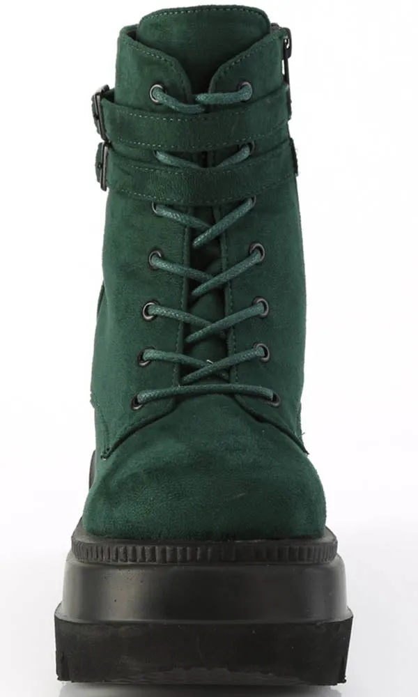 SHAKER-52 [Emerald] | PLATFORM BOOTS [IN STOCK]**