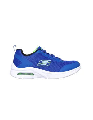 Skechers 403819L BLLM Microspec Max-Kaptix - Blue/Lime