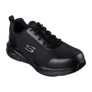 Skechers Arch Fit Ringstap Trainers Black Size 43