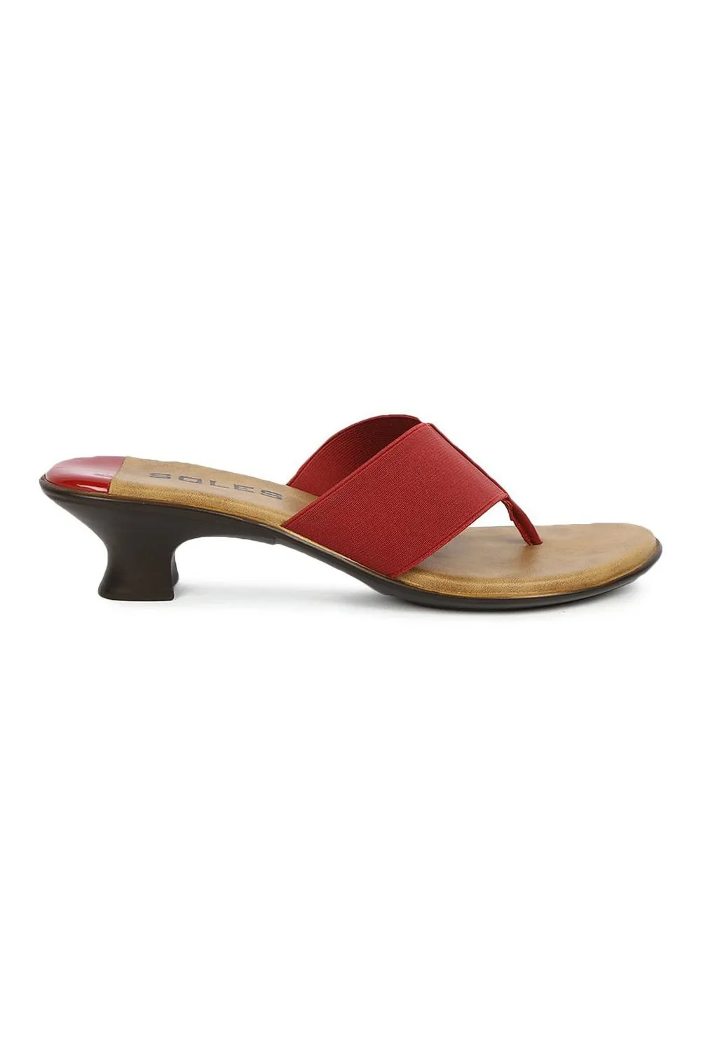 SOLES Maroon Heels - Unique & Stylish Footwear