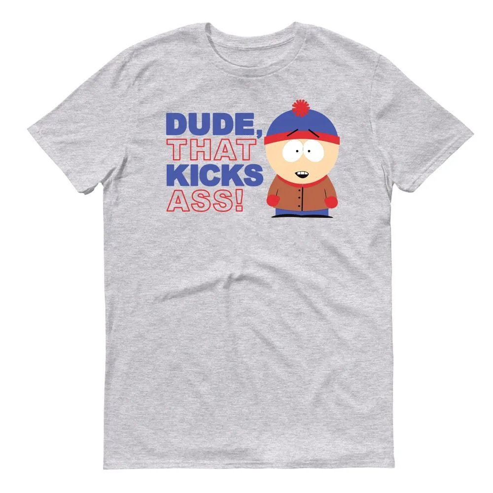 South Park Stan Kick Ass Adult Short Sleeve T-Shirt