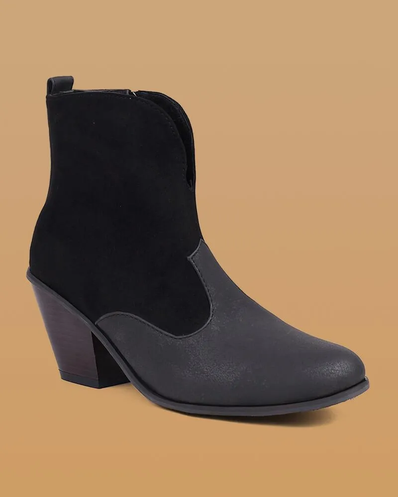 Split Joint Ankle Boots