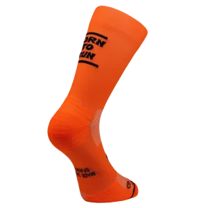 Sporcks - Running Sock - Born To Run Orange