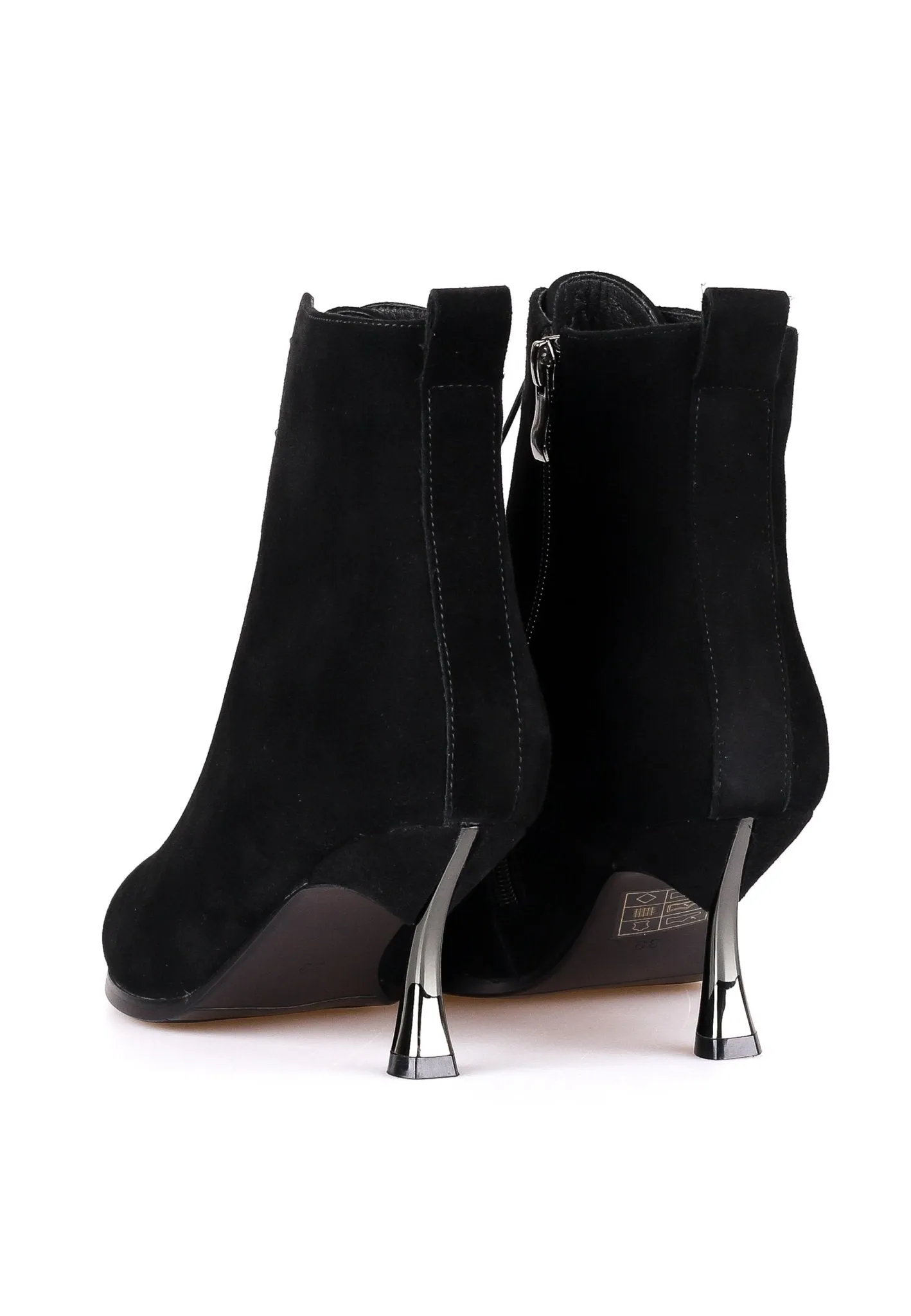 Stiletto Classic Ankle Boots - Black