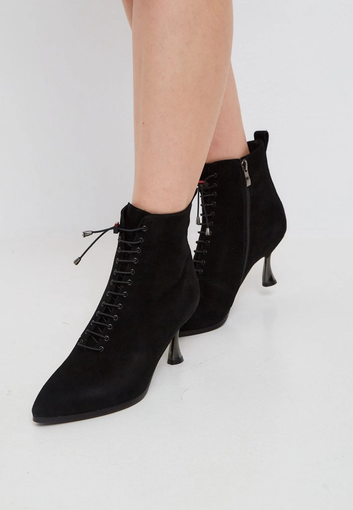 Stiletto Classic Ankle Boots - Black