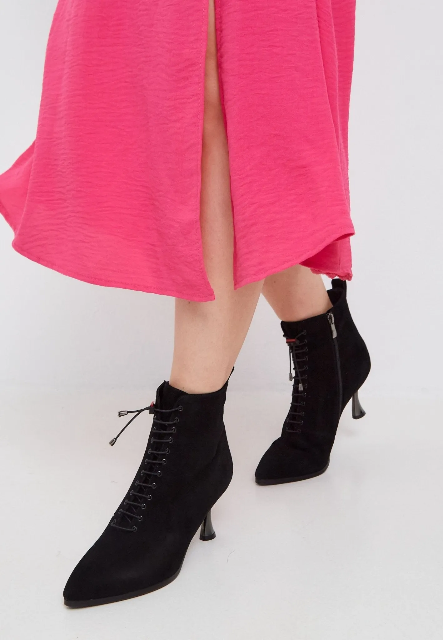 Stiletto Classic Ankle Boots - Black