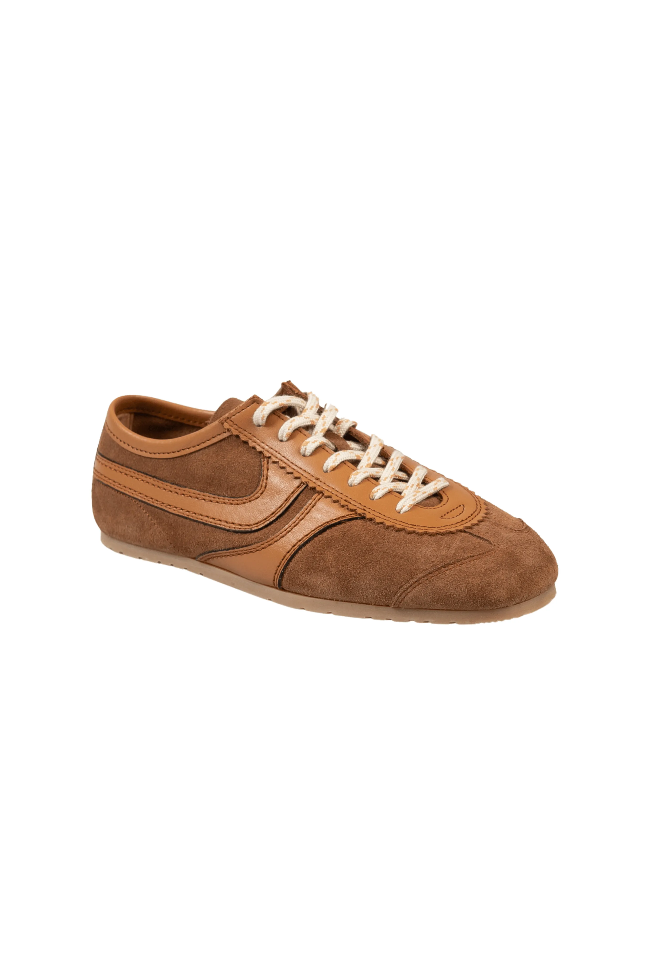 Suede Tan Sneakers