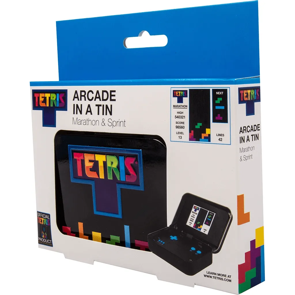 Tetris Arcade in a Tin