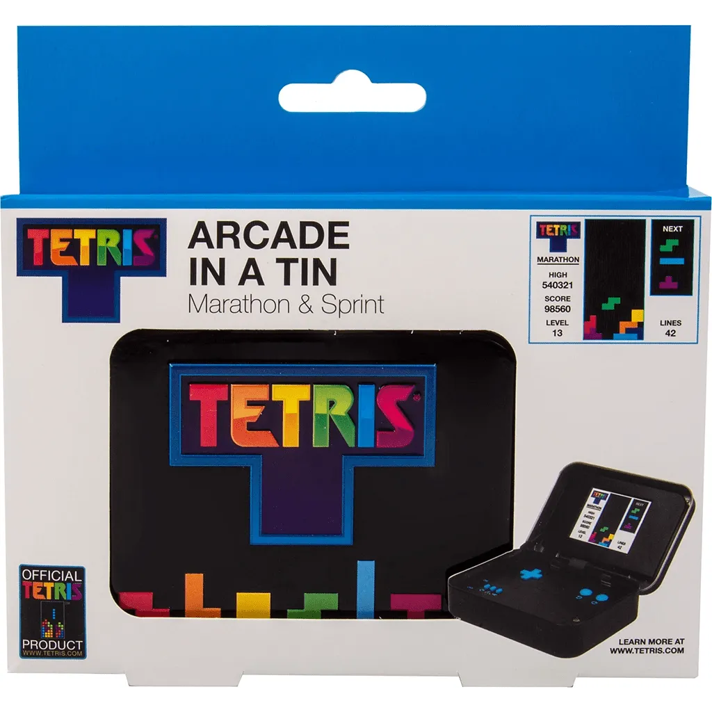 Tetris Arcade in a Tin