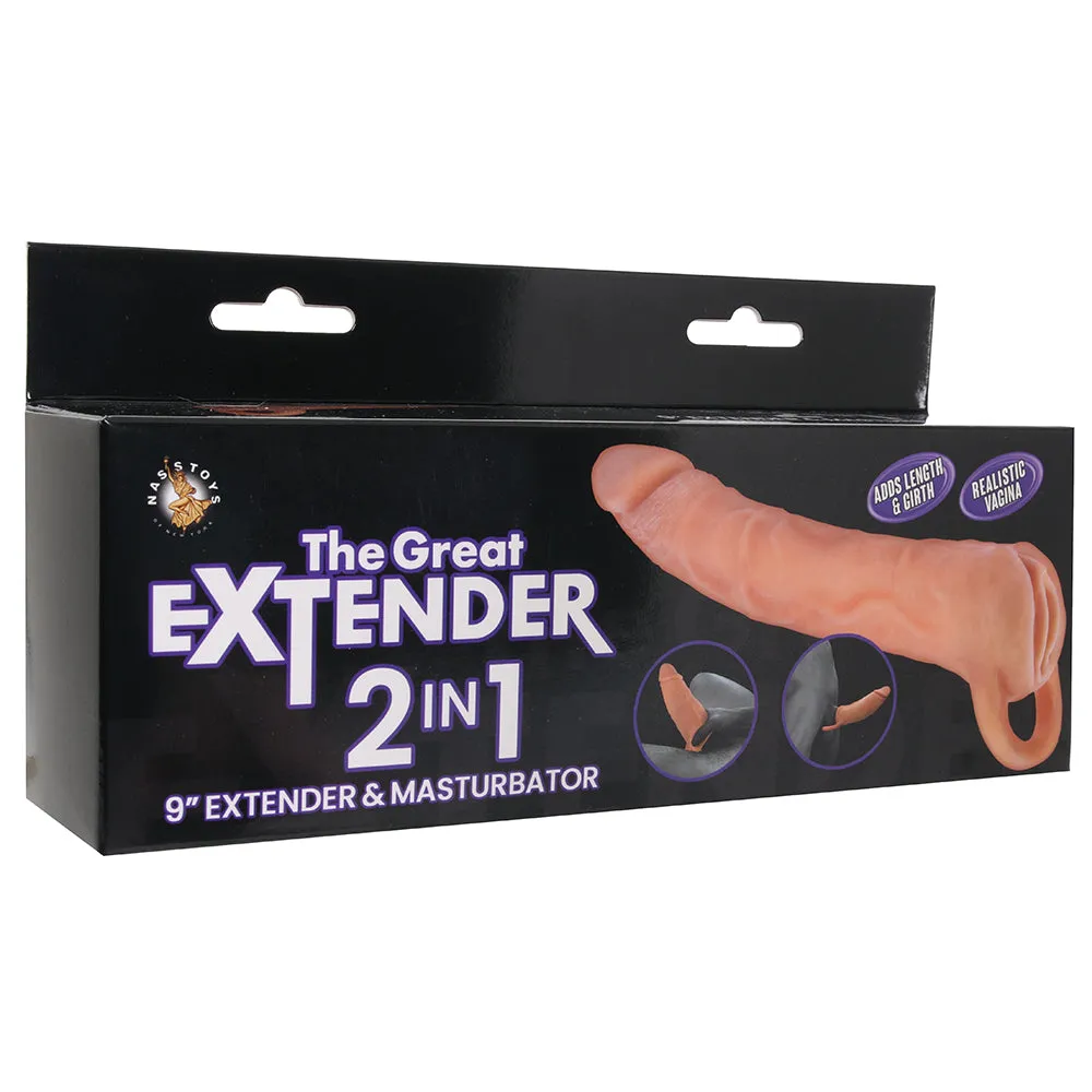 The Great Extender 2 In 1 Extender & Masturbator