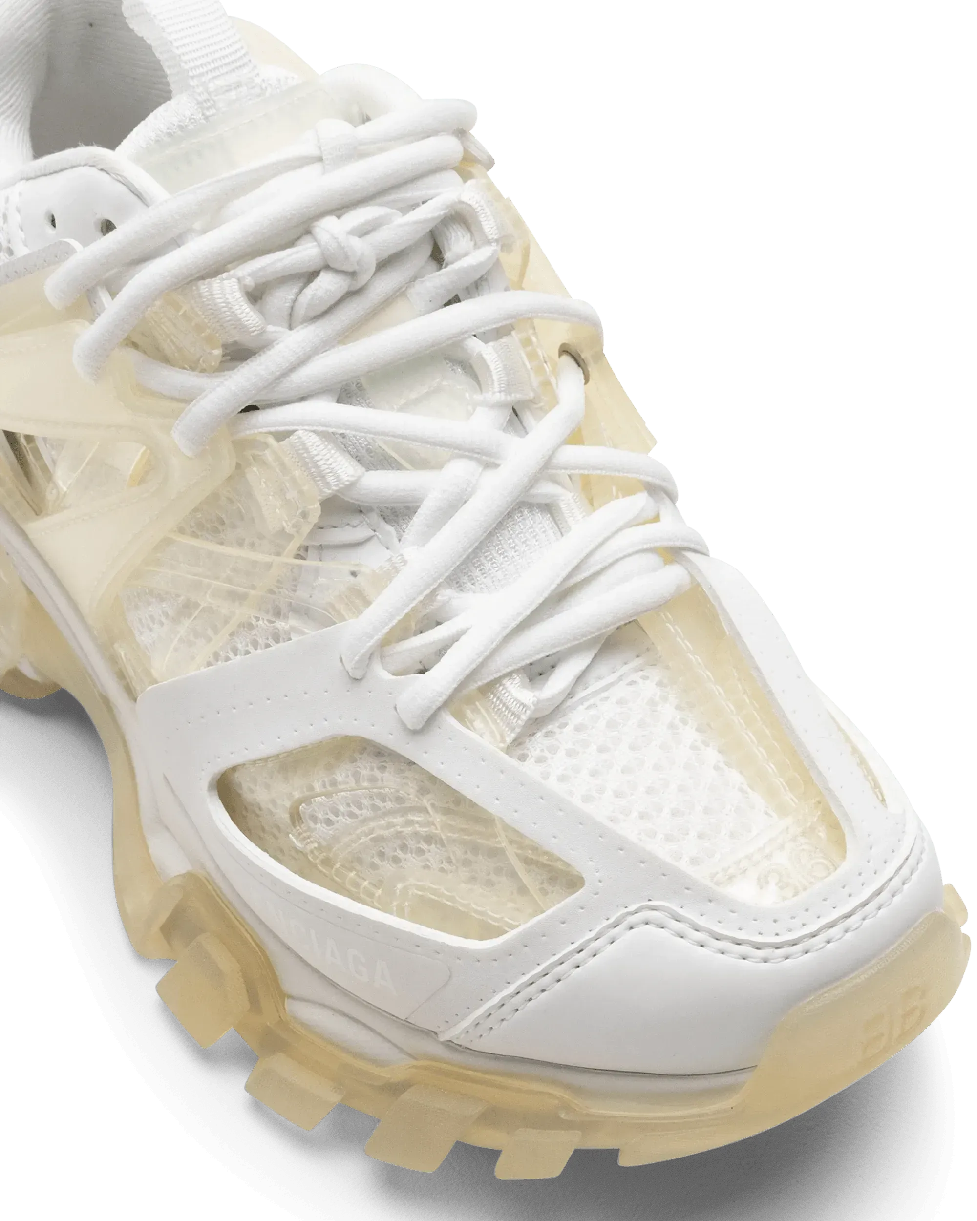 Transparent Sole Track Sneakers