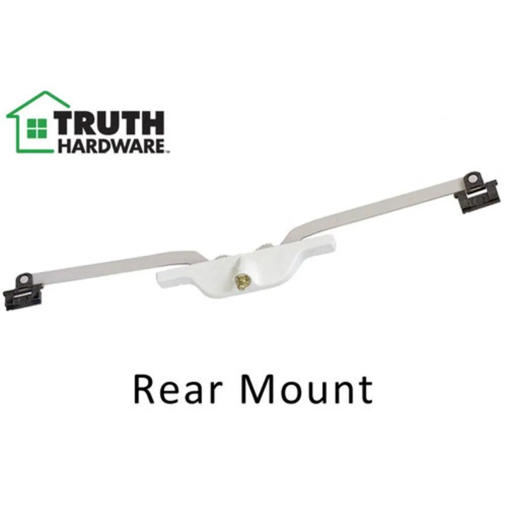 Truth Hardware Rear Mount 20-1/4" Pivot Shoe Roto Awning Window Operator - White